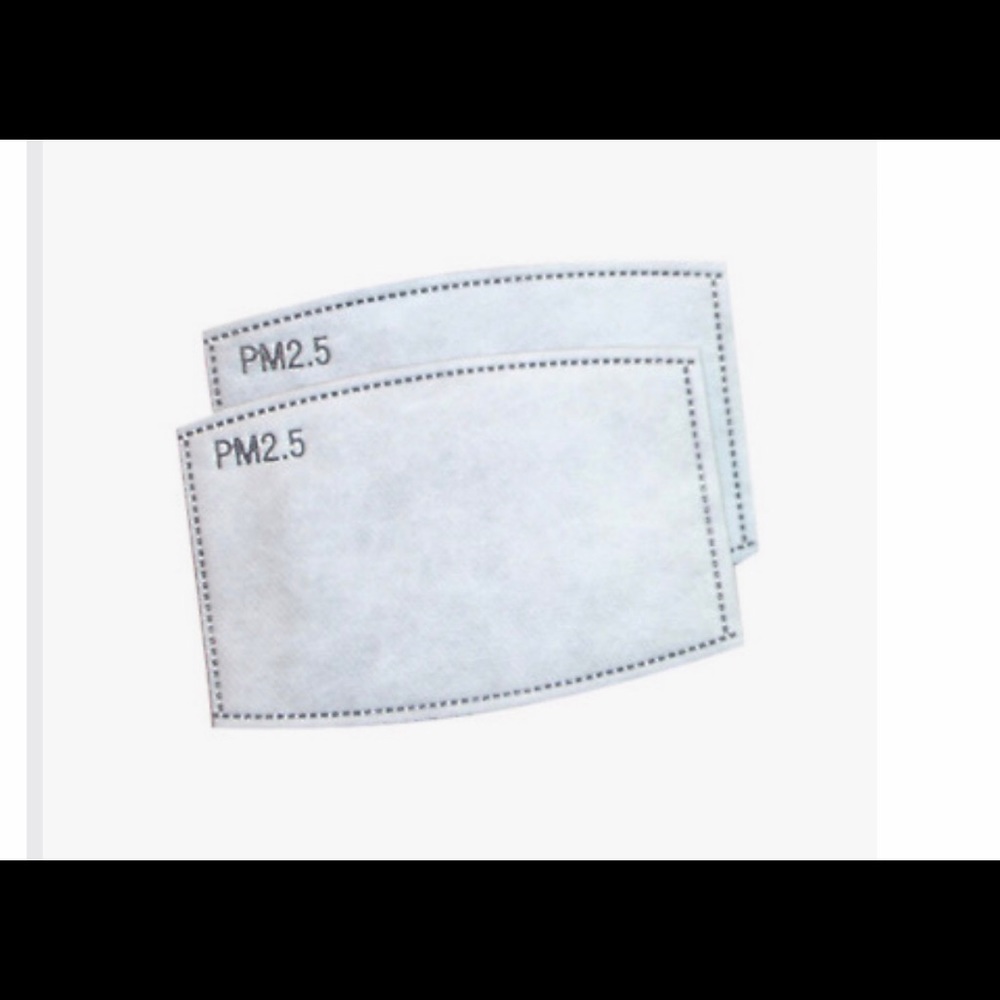 HAND MADE FACE MASK (UNISEX) WHITE ASLO BLACK. - Picture 6 of 7